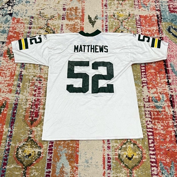 Clay Matthews Green Bay Packers Reebok NFL Football Sports Jersey - Picture 2 of 8